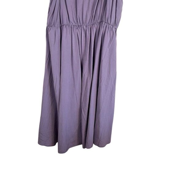 Torrid Neutral Tank Midi Dress 2X Purple Feminine Boho Indie Festival School 80s - Picture 10 of 14